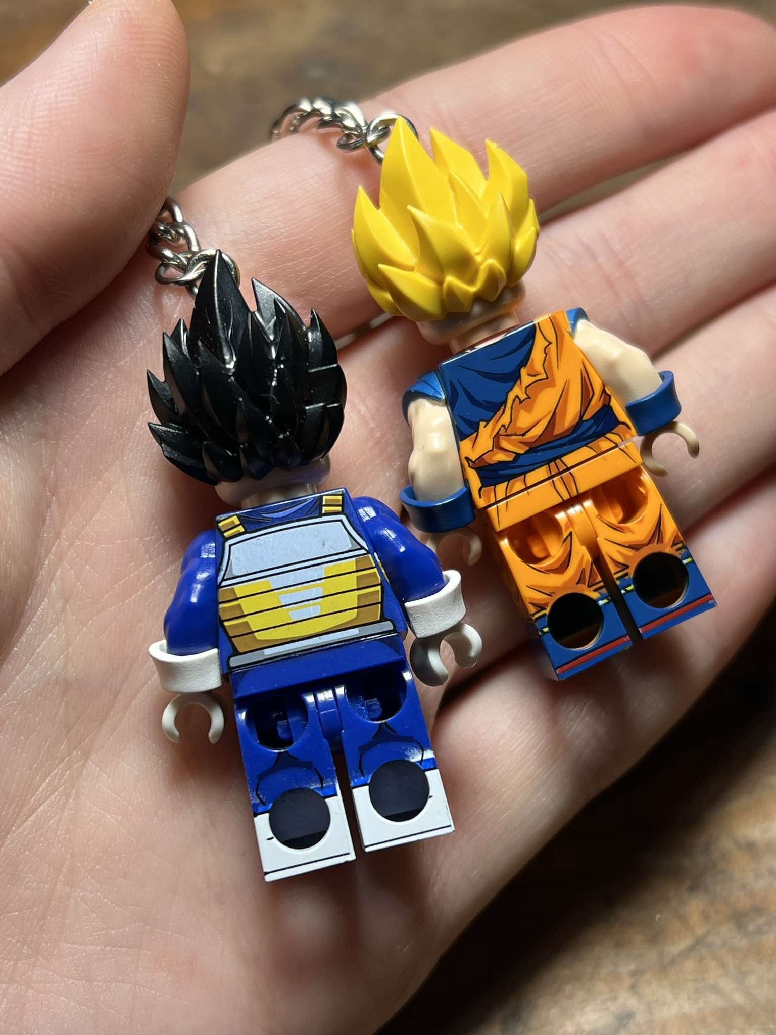 Other Dragon Ball Z Goku Vegeta anime minifigure keychain Size ONE SIZE - 8 Thumbnail