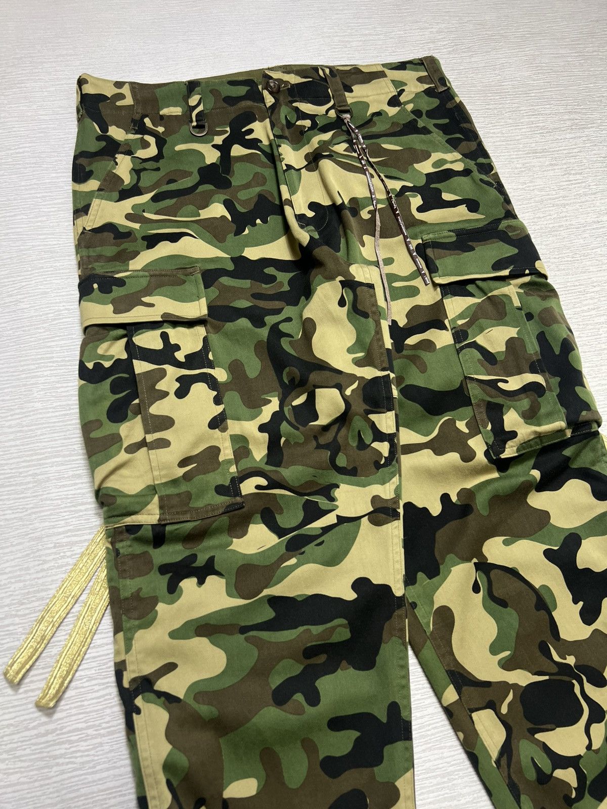 Mastermind Japan Mastermind Japan - Skull Print Camouflaged Cargo Pants Size US 34 / EU 50 - 6 Thumbnail