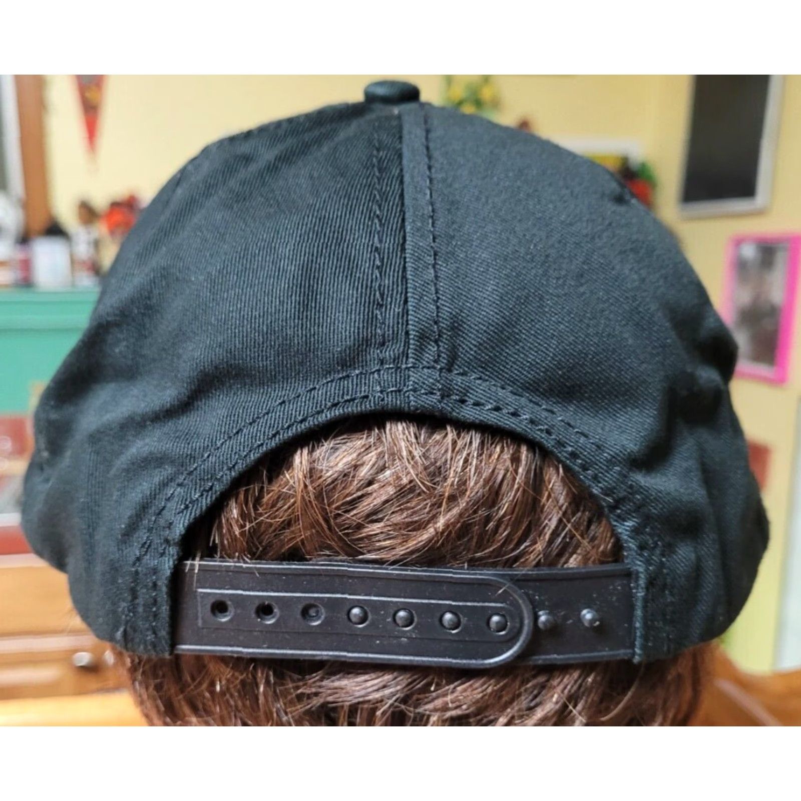Vintage Cannadips Humboldt CA Adjustable Snapback Hat Cap CBD EBags Black Men Adjustable Cotton Solid Cannabis Style Snapback Mens Hat Size ONE SIZE - 3 Thumbnail