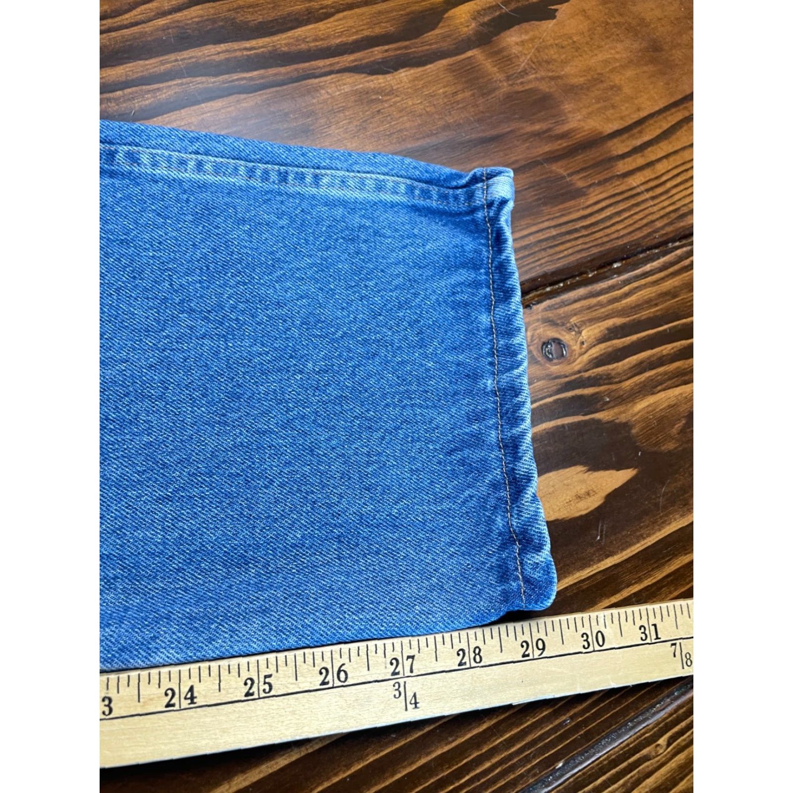 Wrangler Wrangler Jeans Men's 38x30 Blue Denim Straight Regular Pockets Size US 38 / EU 54 - 8 Thumbnail