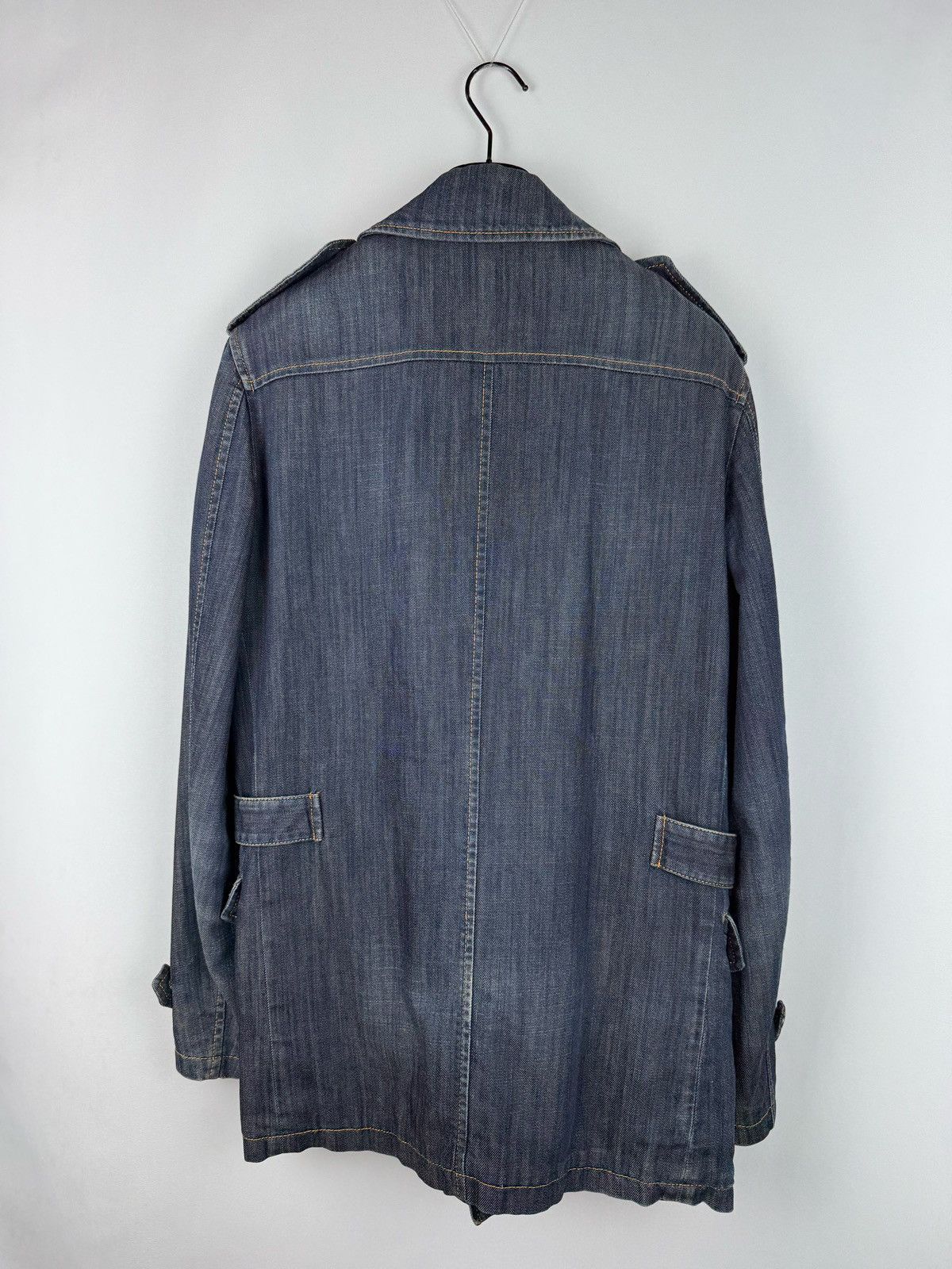 Maison Margiela Maison Martin Margiela 2010aw Archive Denim Half Coat Size US S / EU 44-46 / 1 - 2 Thumbnail