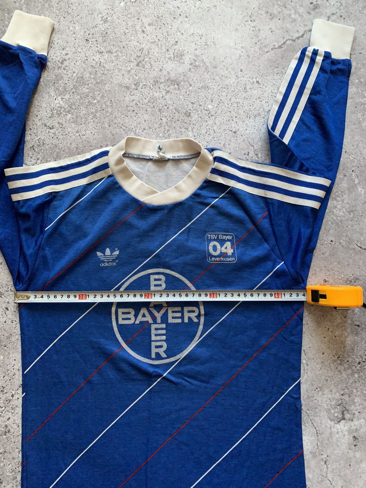 Adidas 🔥ADIDAS BAYER 04 LEVERKUSEN 1984/85 THIRD SOCCER JERSEY KIT Size US S / EU 44-46 / 1 - 20 Thumbnail