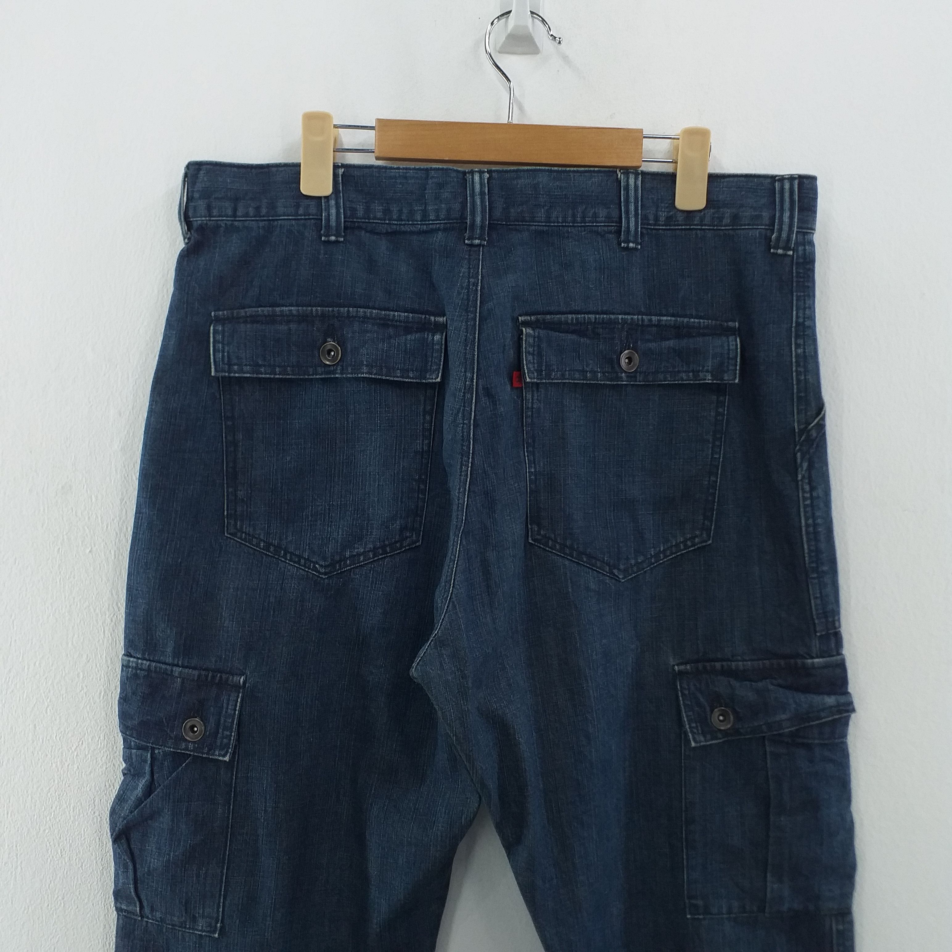 Japanese Brand Ssur Plus Japanese Brand Cargo Jeans -CP049 Size US 37 - 4 Thumbnail
