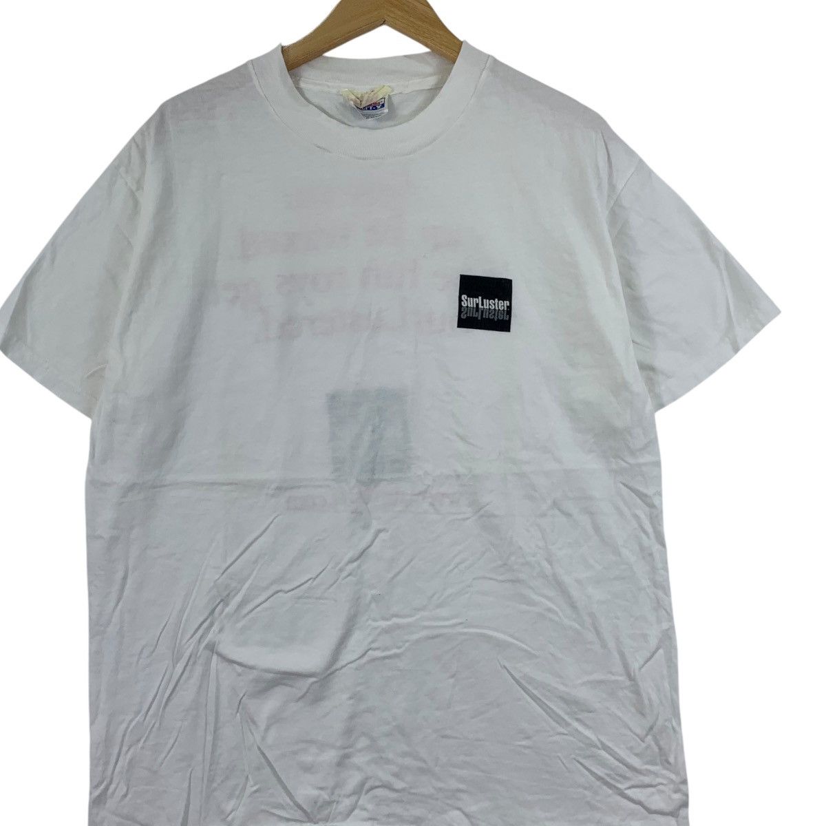 Vintage Vintage SURLUSTER CAR WAX JDM Japanese Car Tee Shirt Top Size US L / EU 52-54 / 3 - 3 Thumbnail