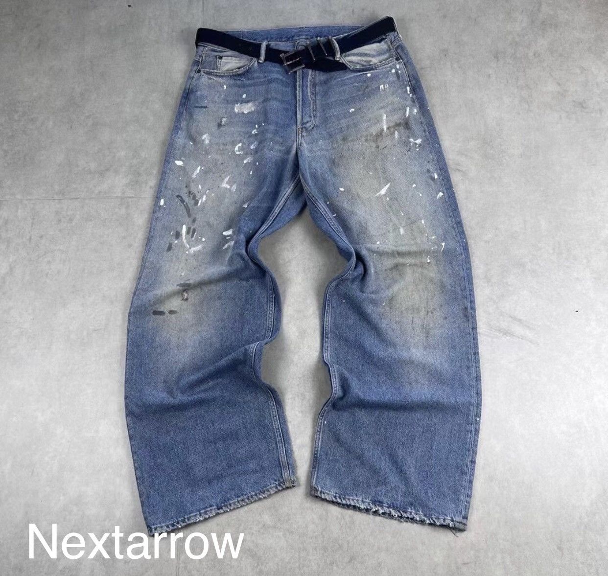 acne studios Splash blue jeans 2410-Nextarrow