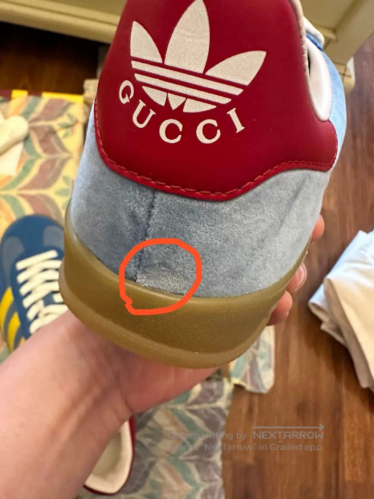 Gucci adidas Originals x Gucci Gazelle. Size US 7 / EU 40 - 7 Thumbnail