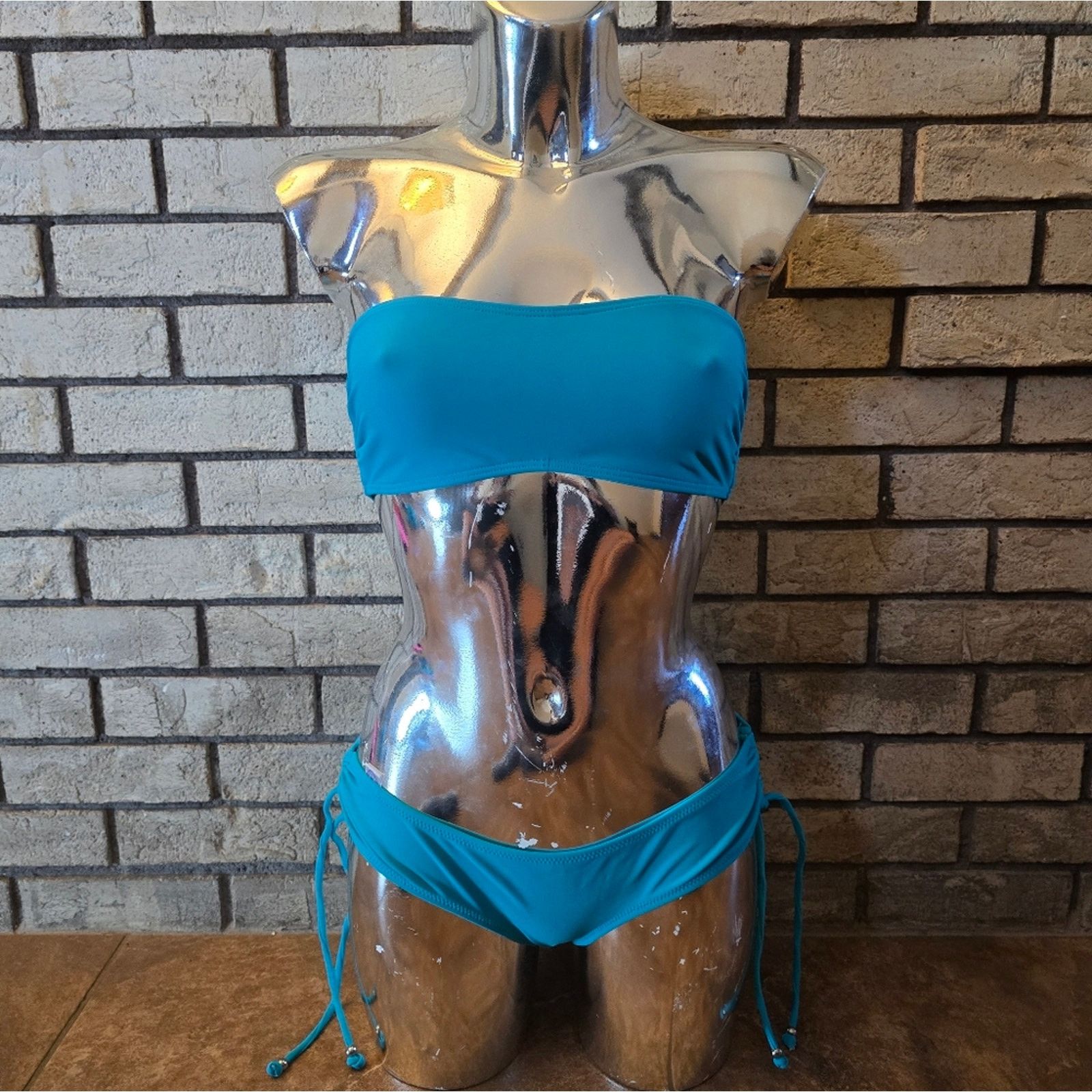 Other Teal Wave | FYS | Hollywood×GoldCoast Bikini Set Size ONE SIZE - 1 Thumbnail