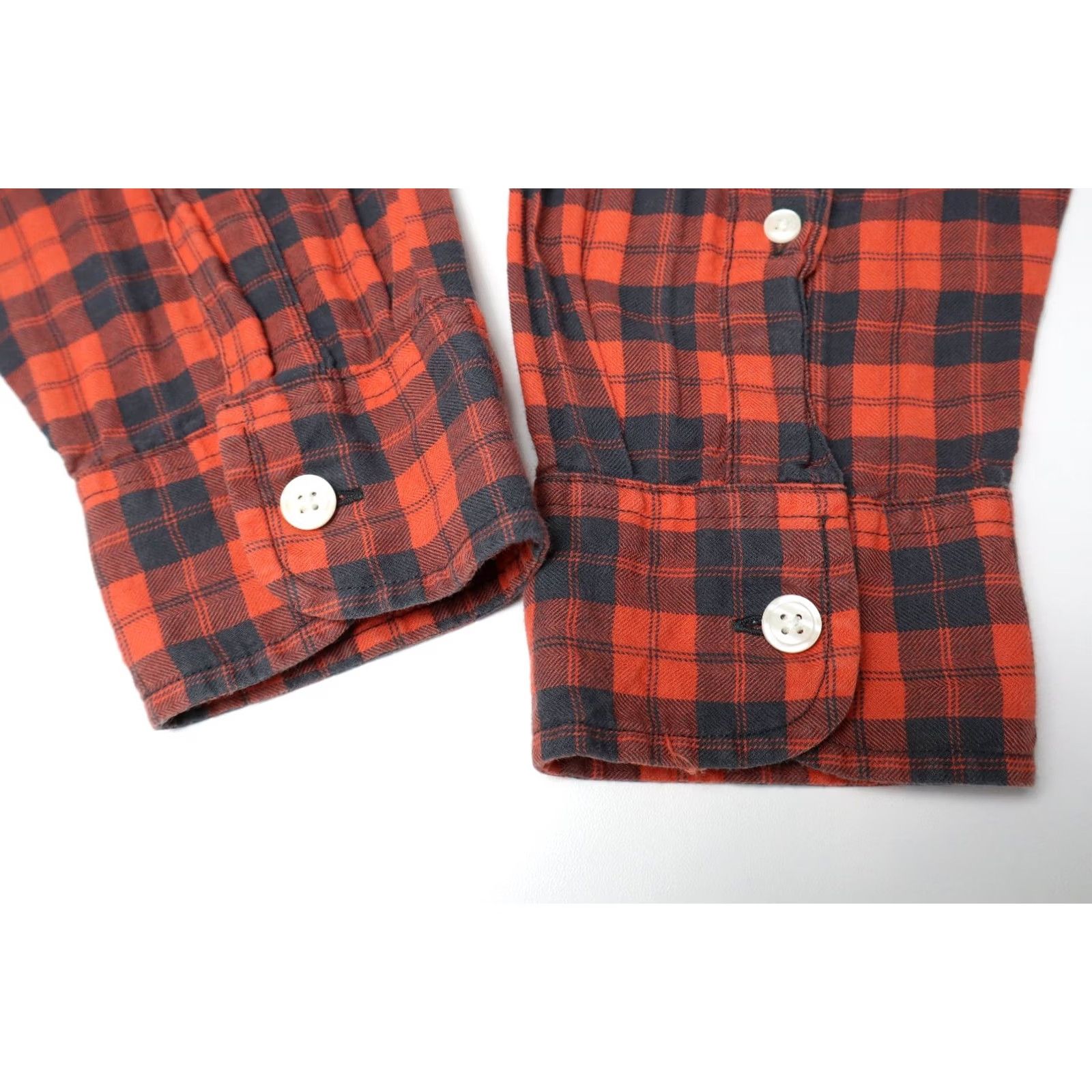 Abercrombie & Fitch ABERCROMBIE & FITCH Shirt Men's XL Plaid Button-Up Thin Flannel Slim Collared Size US XL / EU 56 / 4 - 7 Thumbnail