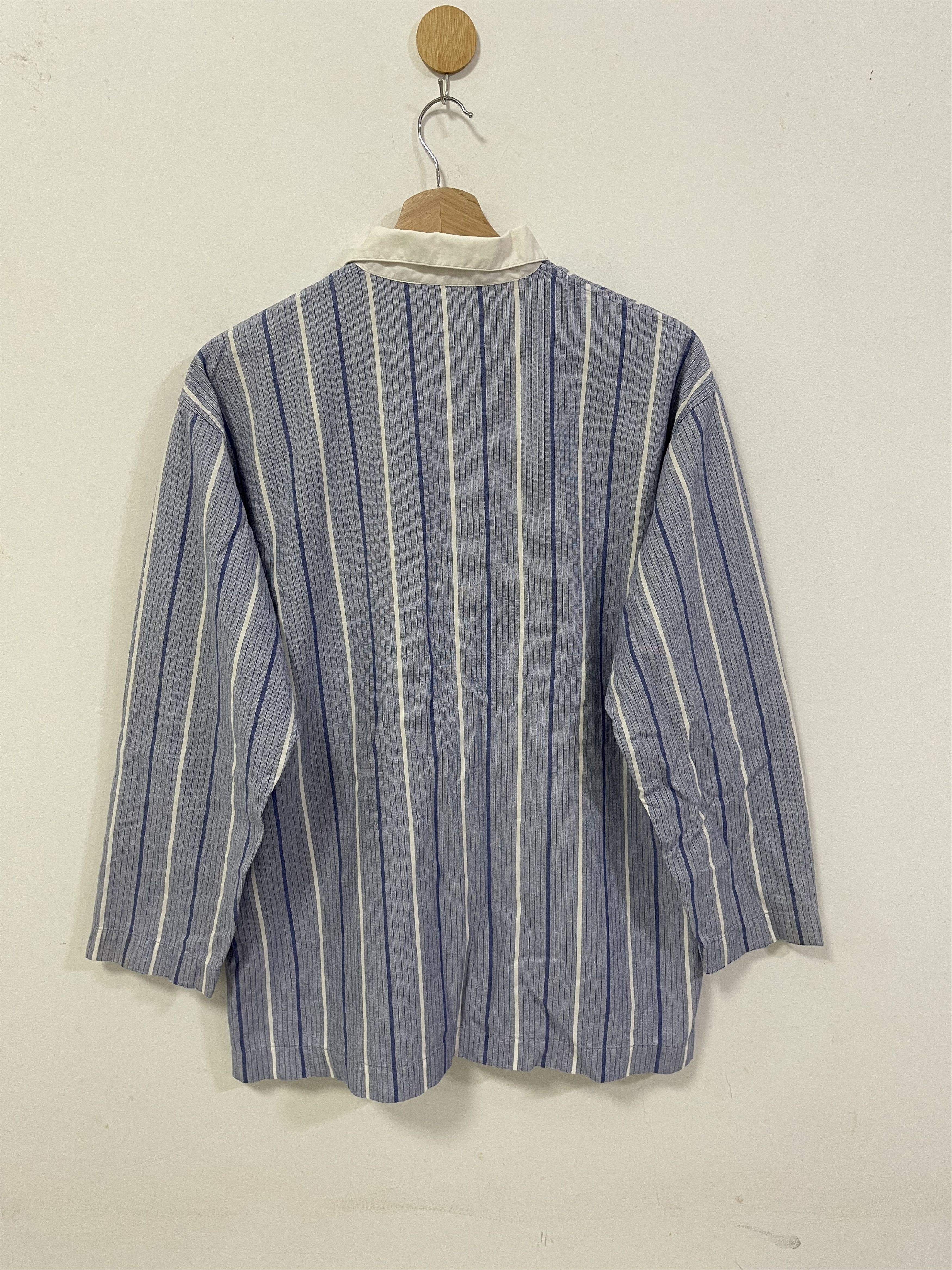 Designer × Y's × Yohji Yamamoto Designer Ys Yamamoto striped Button Up Size US S / EU 44-46 / 1 - 9 Thumbnail