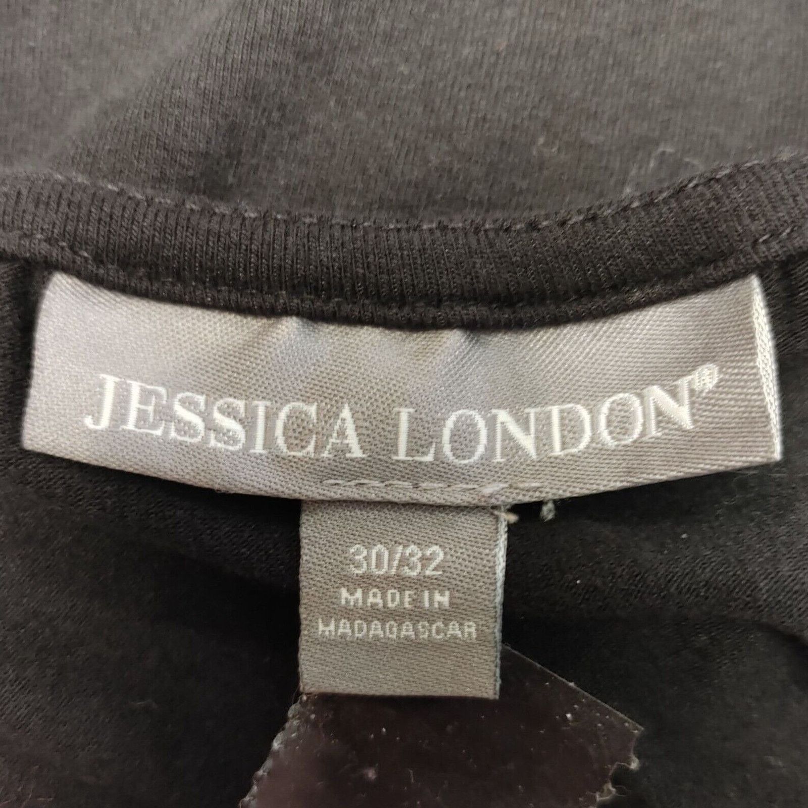 Other Women's Jessica London Black Oversized Fit Tee 30/32 Size XS / US 0-2 / IT 36-38 - 3 Thumbnail