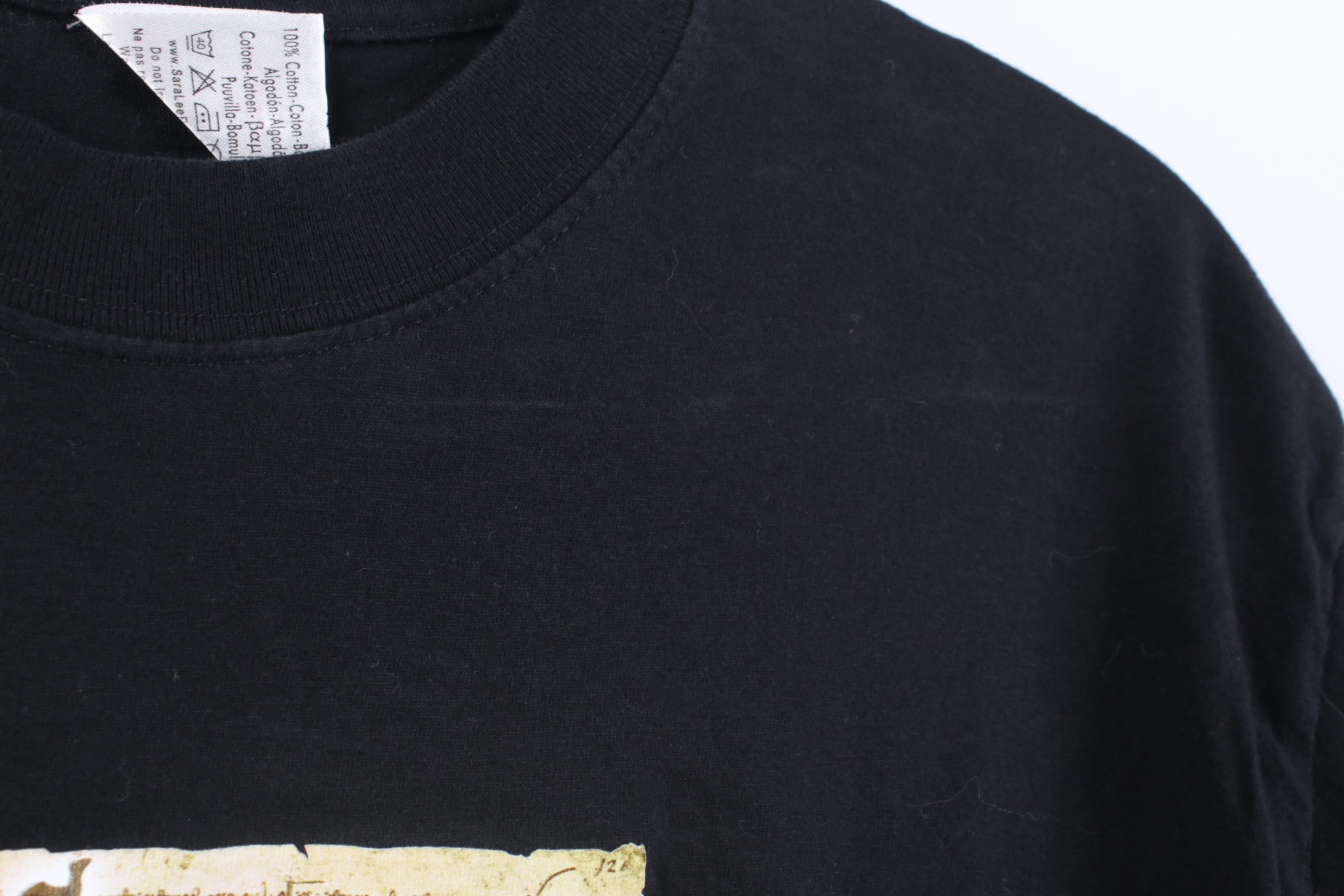 Vintage Vintage 90s Streetwear Leonardo da Vitruvian Man T-Shirt Size US S / EU 44-46 / 1 - 6 Thumbnail