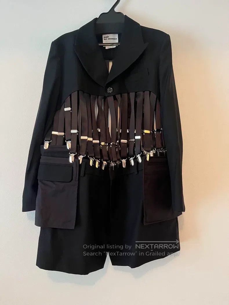 Noir Kei Ninomiya Noir Kei Ninomiya Deconstructed metallic jacket Size S / US 4 / IT 40 - 1 Thumbnail