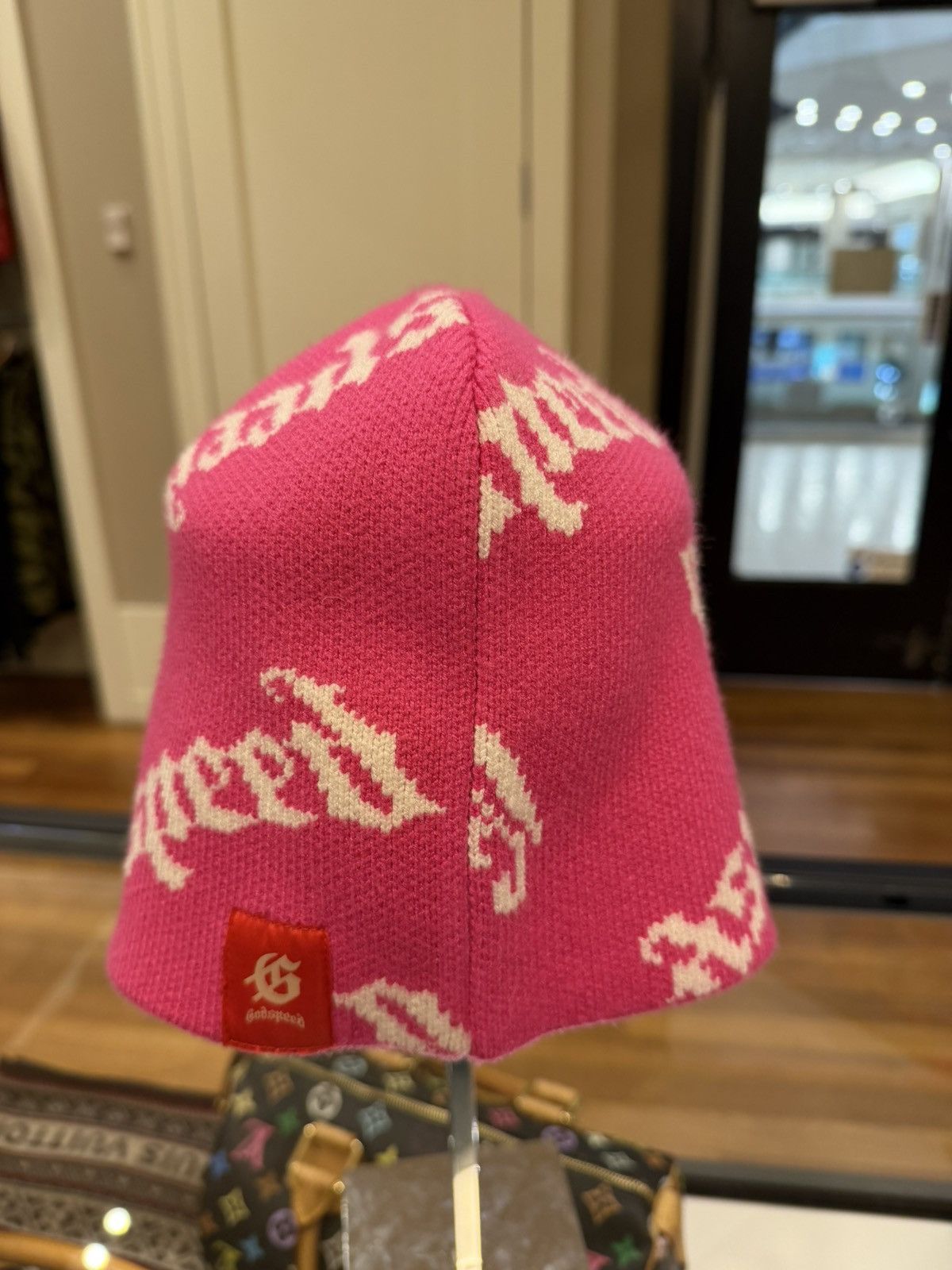 Godspeed Godspeed Logo Beanie - Pink Size ONE SIZE - 6 Thumbnail