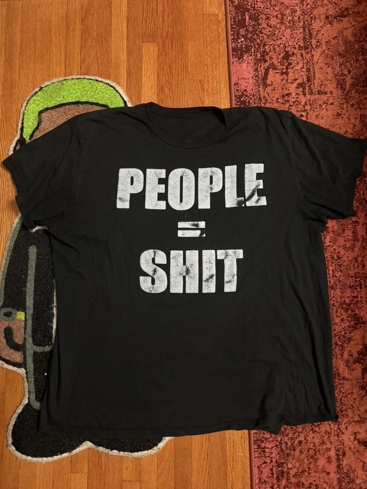Band Tees Slipknot "People=Shit" tee Size US XL / EU 56 / 4 - 1 Thumbnail