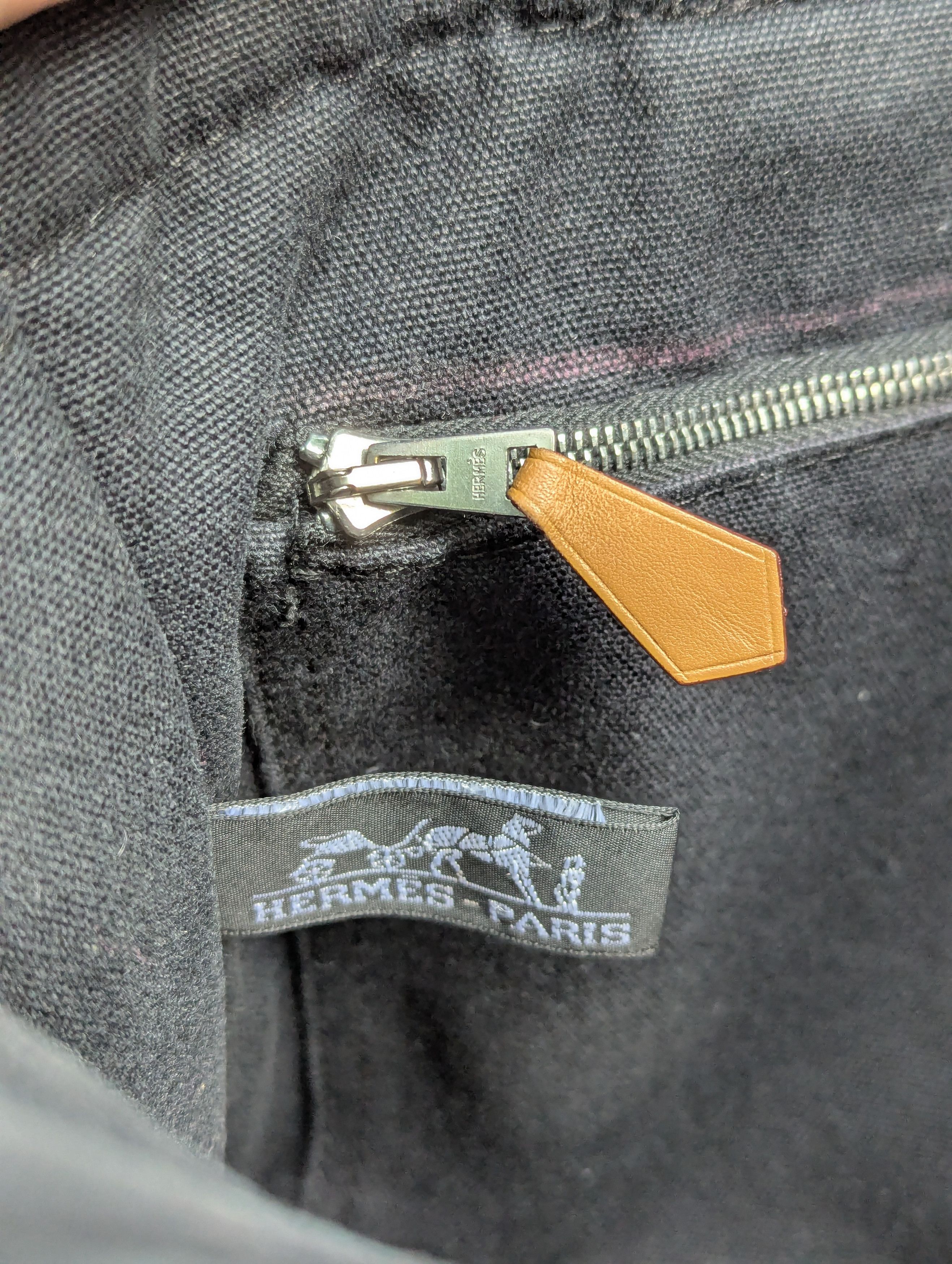 Hermès Fourre Tout PM Canvas Tote Bag