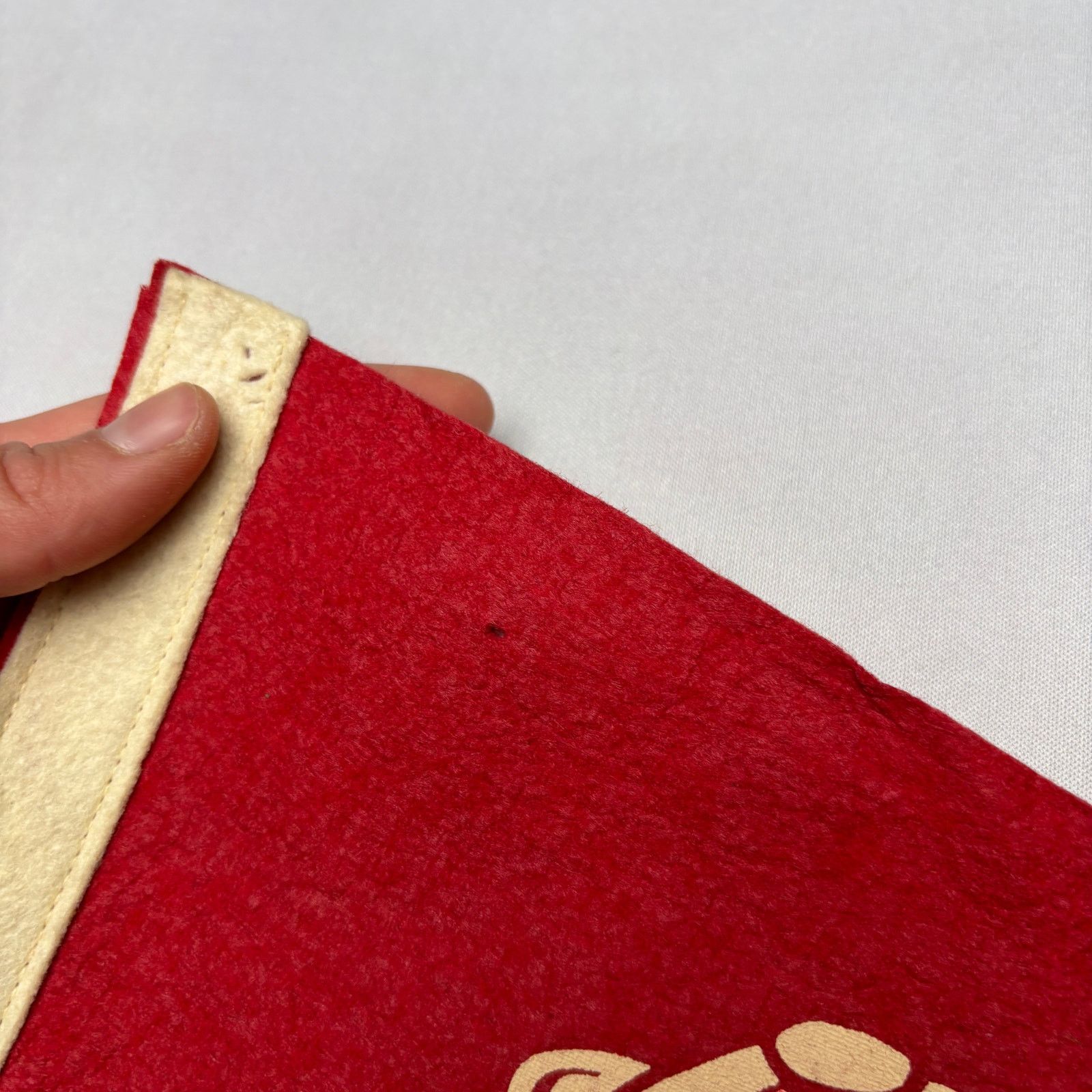 Vintage VTG Alabama Crimson Tide Felt Pennant Elephant Mascot 1950s Size ONE SIZE - 7 Thumbnail