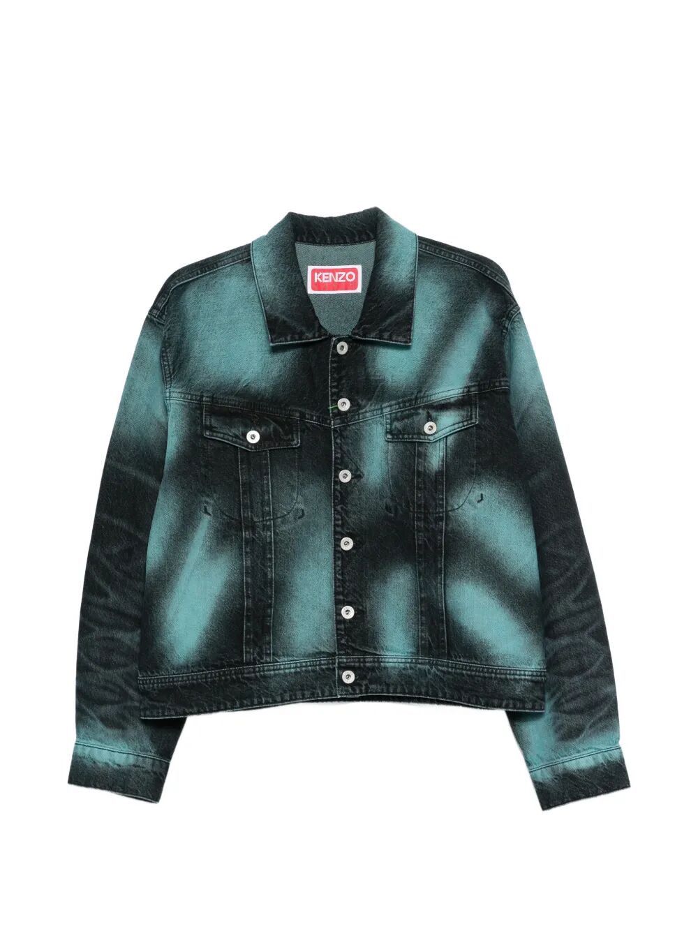 Kenzo "KENZO BOKE HEART" OVERSIZE TRUCKER JACKET Size US L / EU 52-54 / 3 - 1 Thumbnail