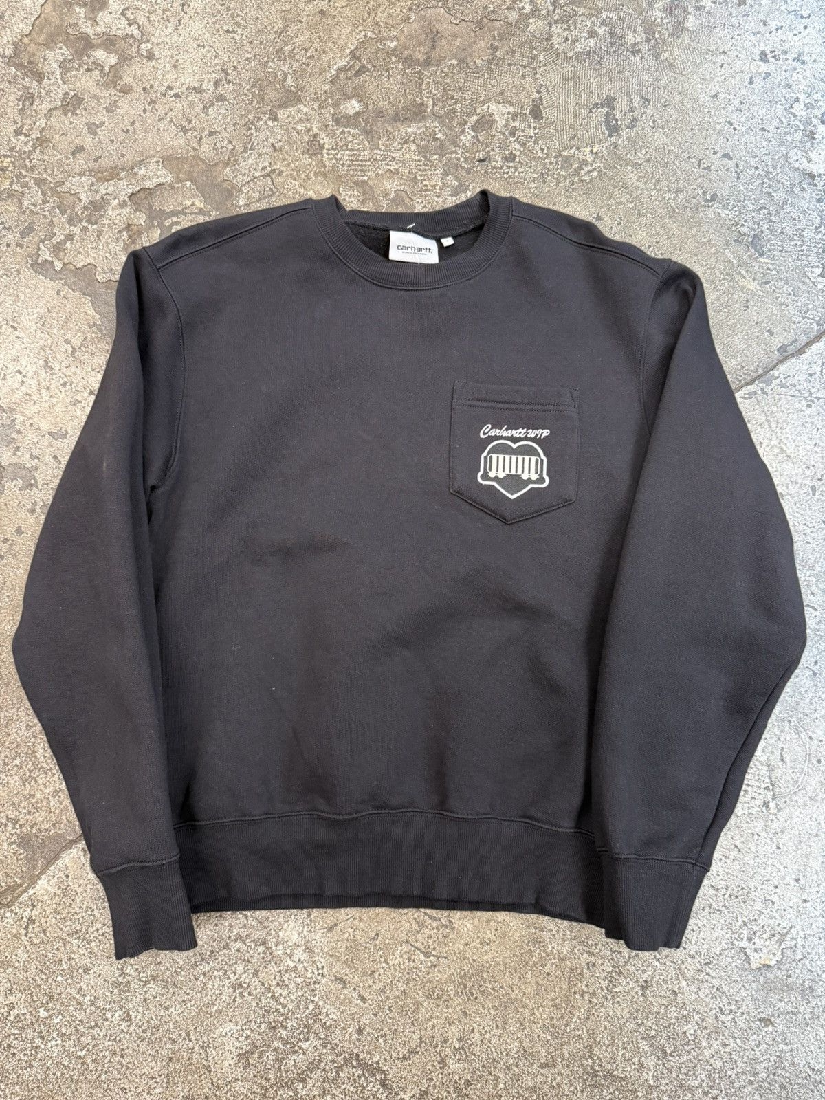 Carhartt Carhartt WIP Black Casual Crewneck Size US S / EU 44-46 / 1 - 1 Thumbnail