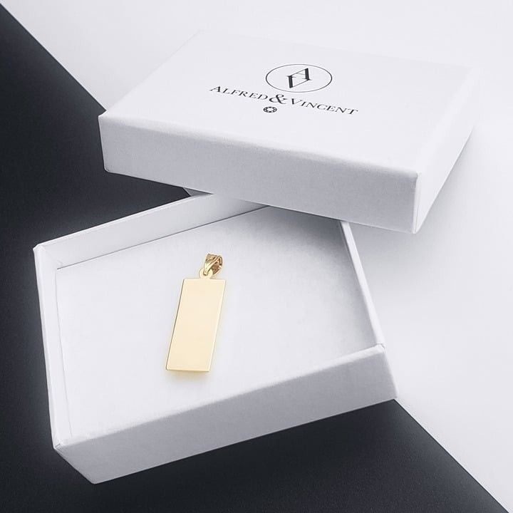 Other Bullion Bar Goldbug Charm Brick Pendant in 14k Yellow Gold Size ONE SIZE - 3 Thumbnail