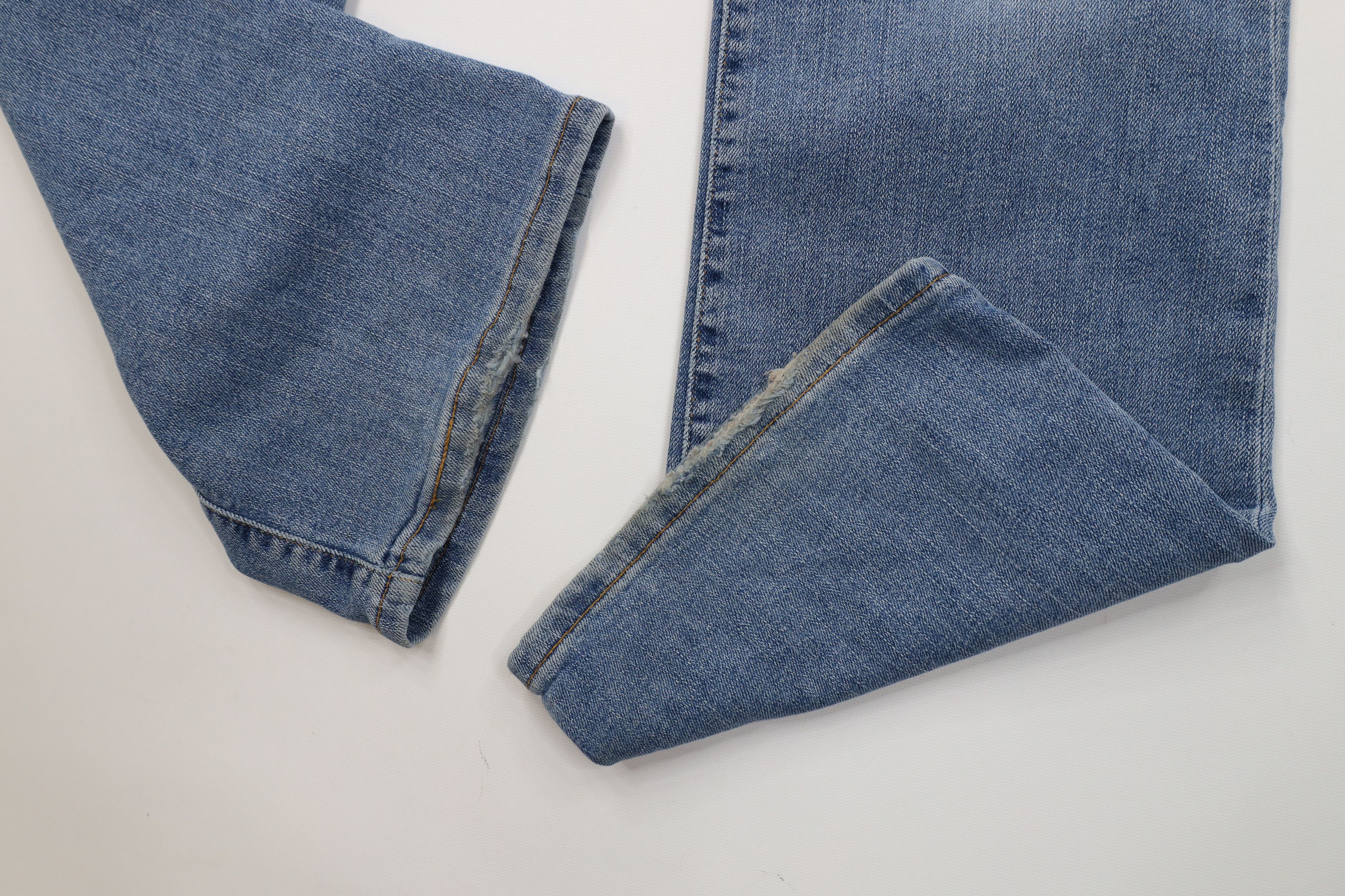 Levi's Vintage Y2K Levis 515 Bootcut Flared Denim Jeans Blue Size 38" / US 16 / IT 52 - 7 Thumbnail