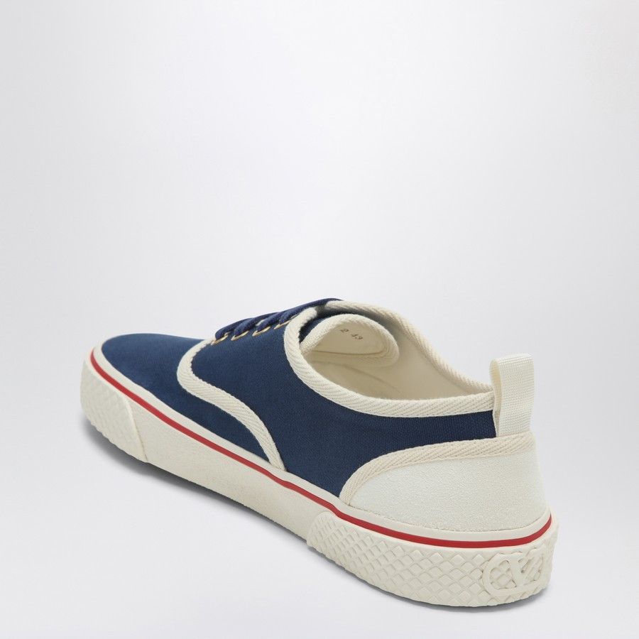 Valentino o1d2blof1025 Low-Top Sneakers in Blue/White Size US 10 / EU 43 - 4 Thumbnail
