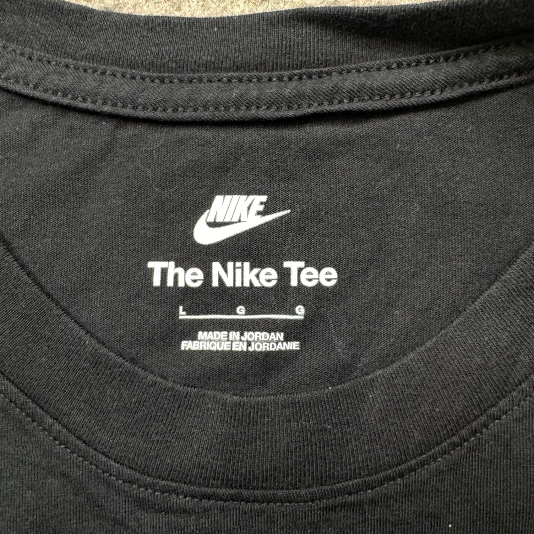 Nike Nike Men's Shirt Black L Short Sleeve Crew Neck Mustard Free Lunch Size US L / EU 52-54 / 3 - 3 Thumbnail