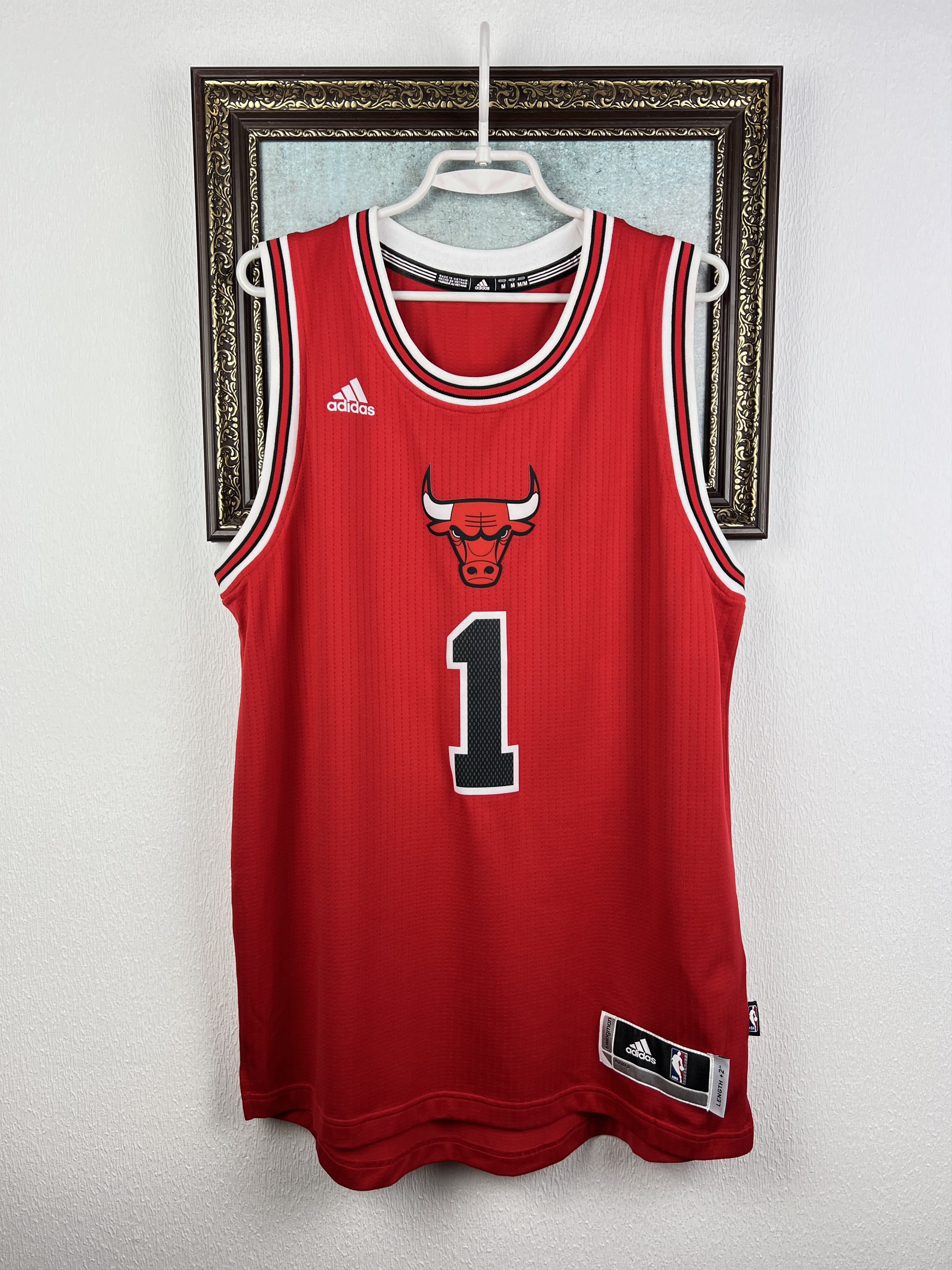 Adidas Chicago Bulls Derrick Rose #1 NBA Jersey Special Trikot Size US M / EU 48-50 / 2 - 1 Thumbnail