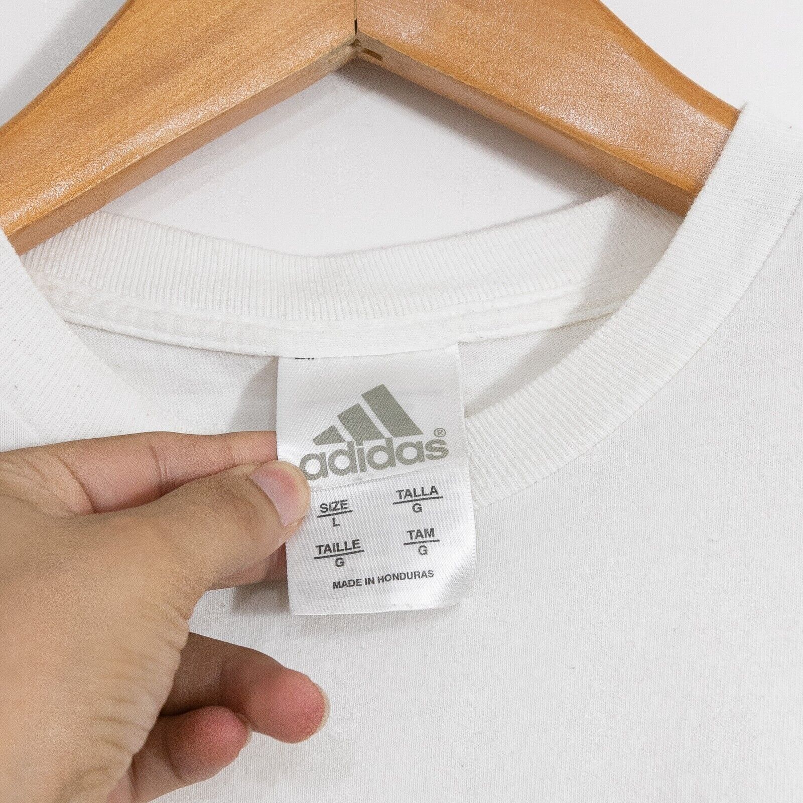 Adidas Vintage Adidas T Shirt XL - Three Stripes Sportswear Retro Size US XL / EU 56 / 4 - 4 Thumbnail