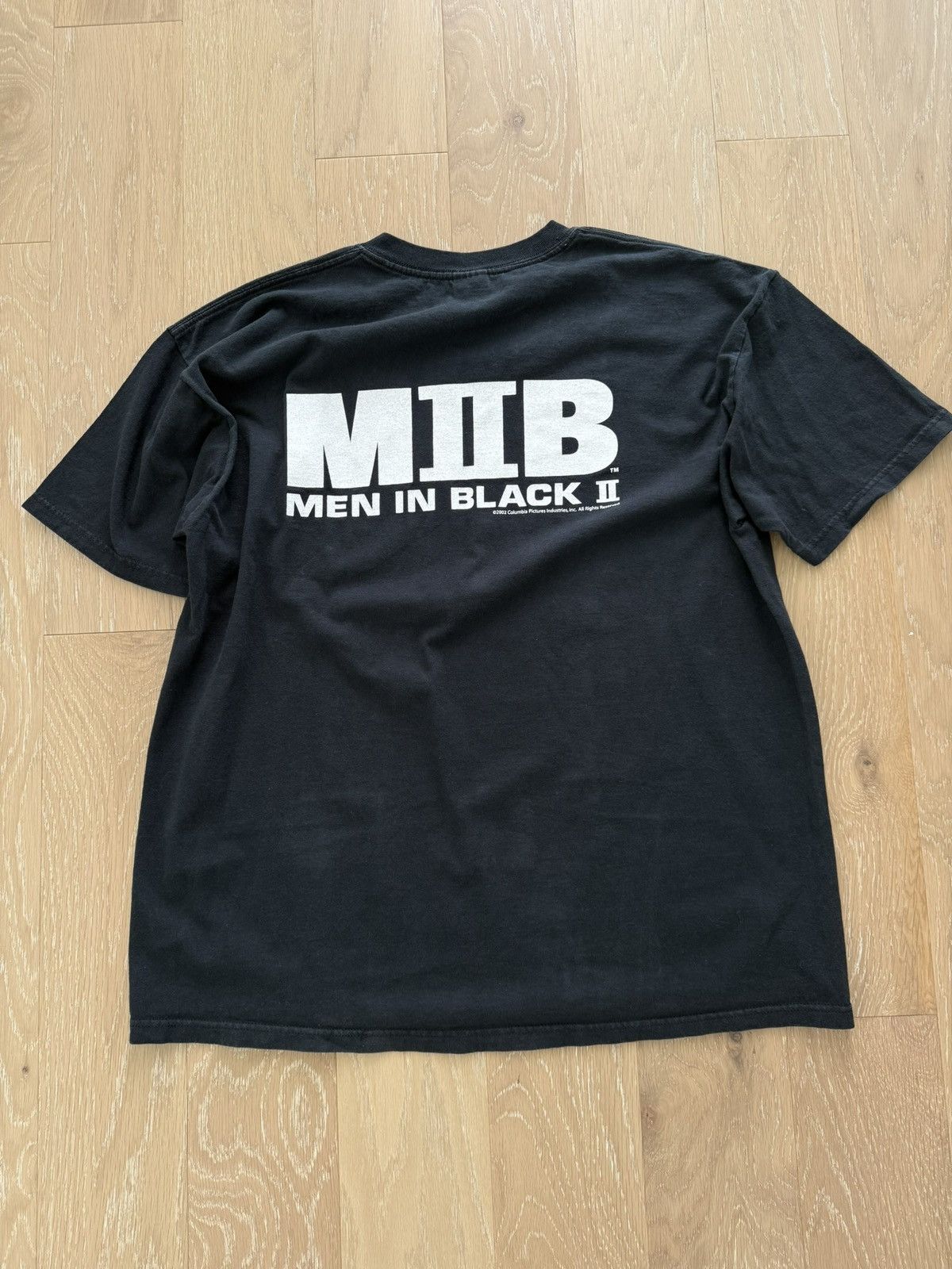 Anvil Vintage Men in Black 2 movie promo Y2K shirt Size US XL / EU 56 / 4 - 1 Thumbnail