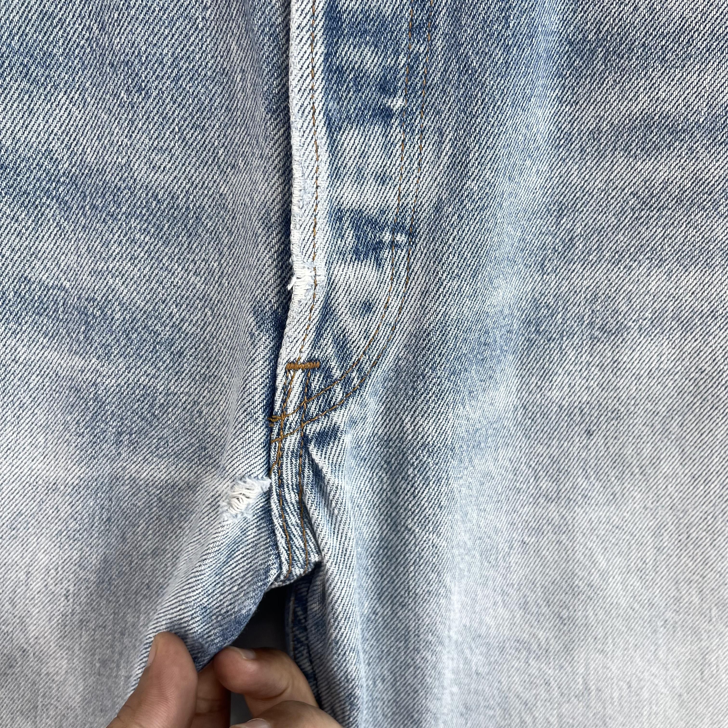 Levi's × Vintage Size 30 Vintage Distressed Levis 501 Button Fly Jeans Size US 30 / EU 46 - 3 Thumbnail