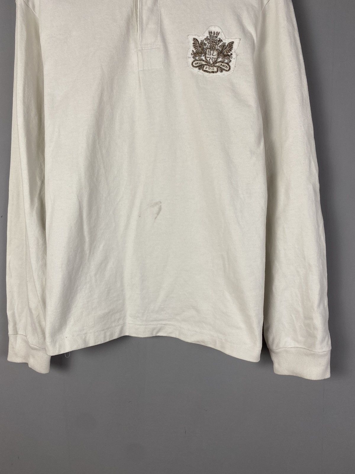 Vintage Vintage Polo Ralph Lauren rugby long sleeve Size US XXL / EU 58 / 5 - 4 Thumbnail