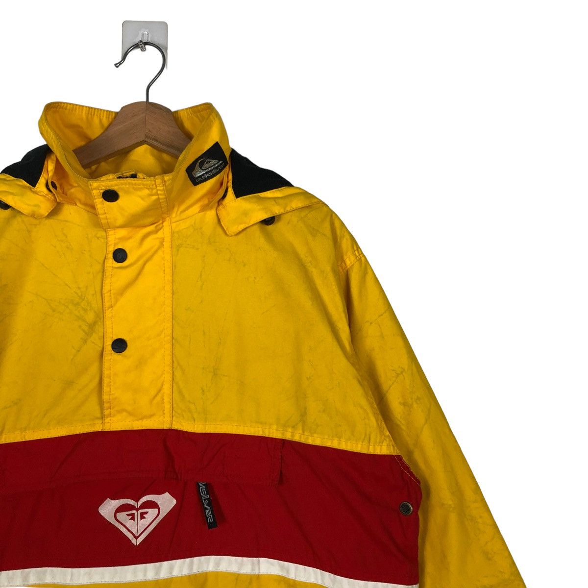 Quiksilver 🔥VINTAGE ANORAK JACKET PULL OVER QUICKSILVER BOARDING Size US M / EU 48-50 / 2 - 6 Thumbnail