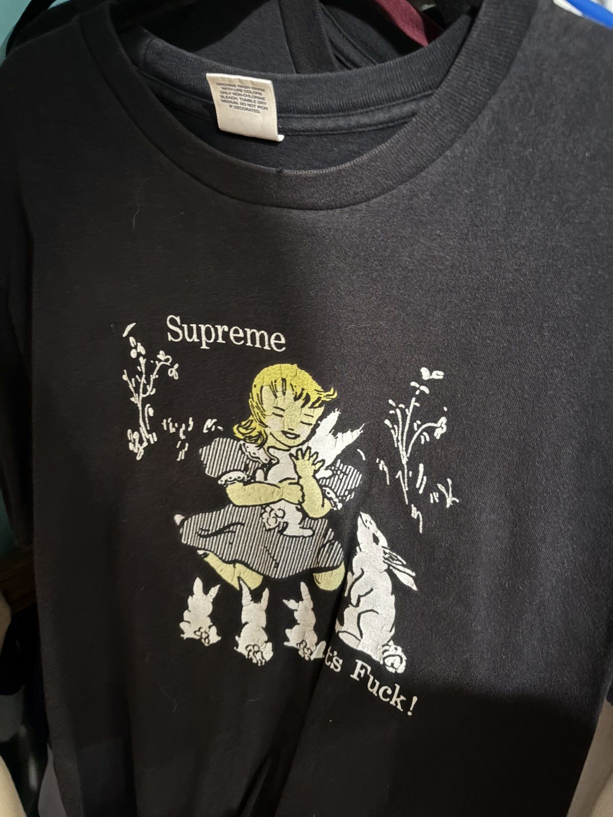 Supreme Supreme “lets fuck” tee Size US M / EU 48-50 / 2 - 1 Thumbnail