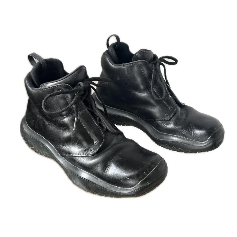image of Prada Fw 1999 Vibram Sole Lace-Up Boots | Men's 9.5 in Black