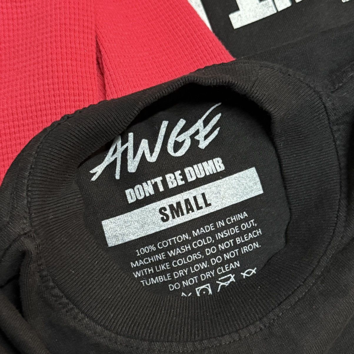 A$AP Rocky A$AP Rocky AWGE "Don't Be Dumb" Babushka Twofer L/S tee Size US S / EU 44-46 / 1 - 10 Thumbnail
