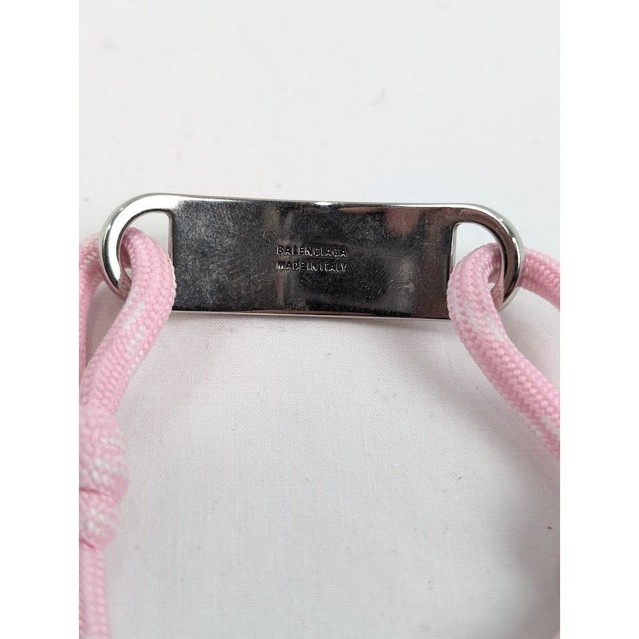 Balenciaga o1rshd1 Q:2 / Size: OS / Plate Bracelet in Pink Size ONE SIZE - 9 Thumbnail