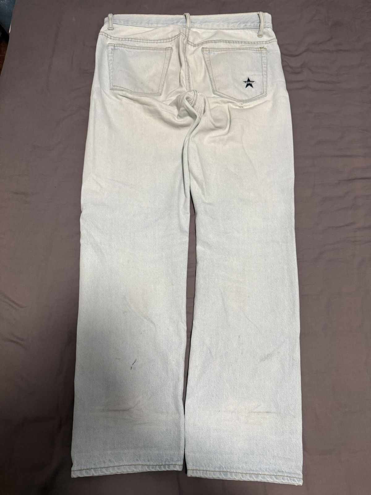 Supreme Supreme Regular Jeans Washed Blue 32 Size US 32 / EU 48 - 2 Thumbnail