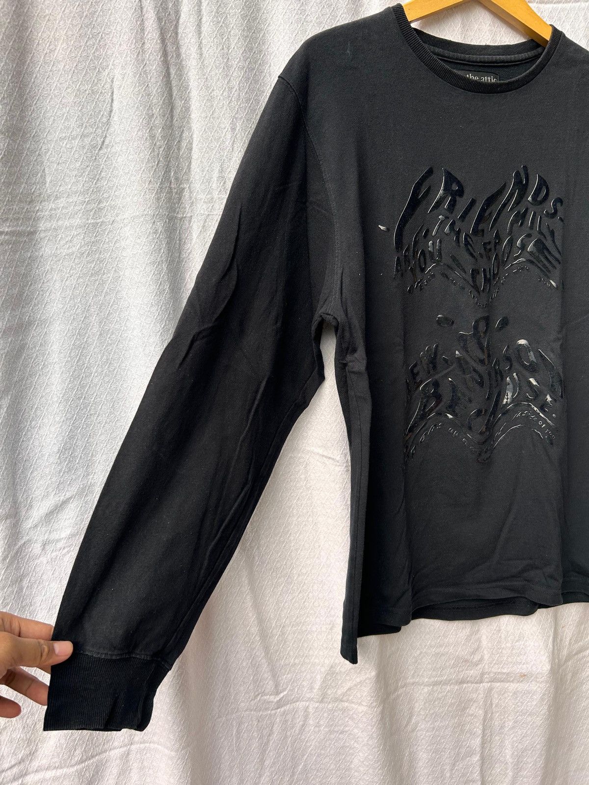 Japanese Brand In the attic sweetshirt poem style longsleeve Size US M / EU 48-50 / 2 - 4 Thumbnail