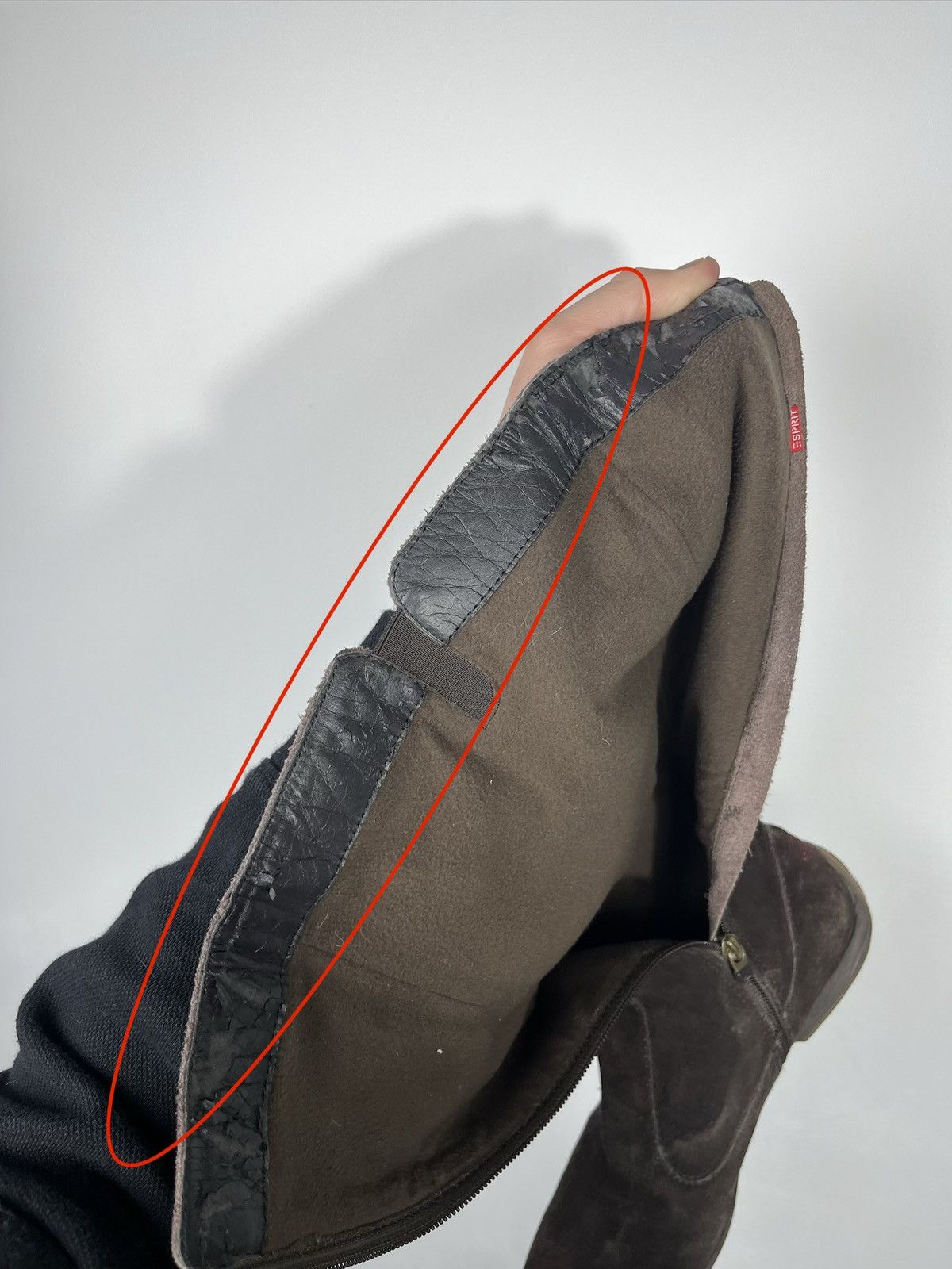 Other Women’s Brown Suede Racing Boots EU 38.5 Tall Zip Size US 7.5 / IT 37.5 - 14 Thumbnail
