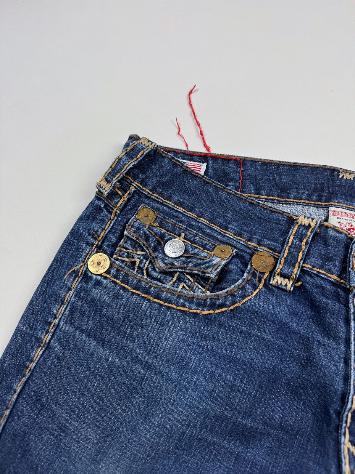 True Religion Distressed True Religion Hip Hop Jeans Pants Size US 36 / EU 52 - 7 Thumbnail