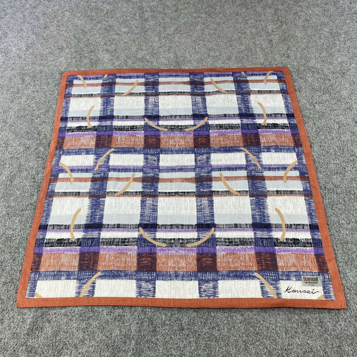 Japanese Brand Kansai Yamamoto Handkerchief / Bandana / Neckerchief B090 Size ONE SIZE - 1 Thumbnail