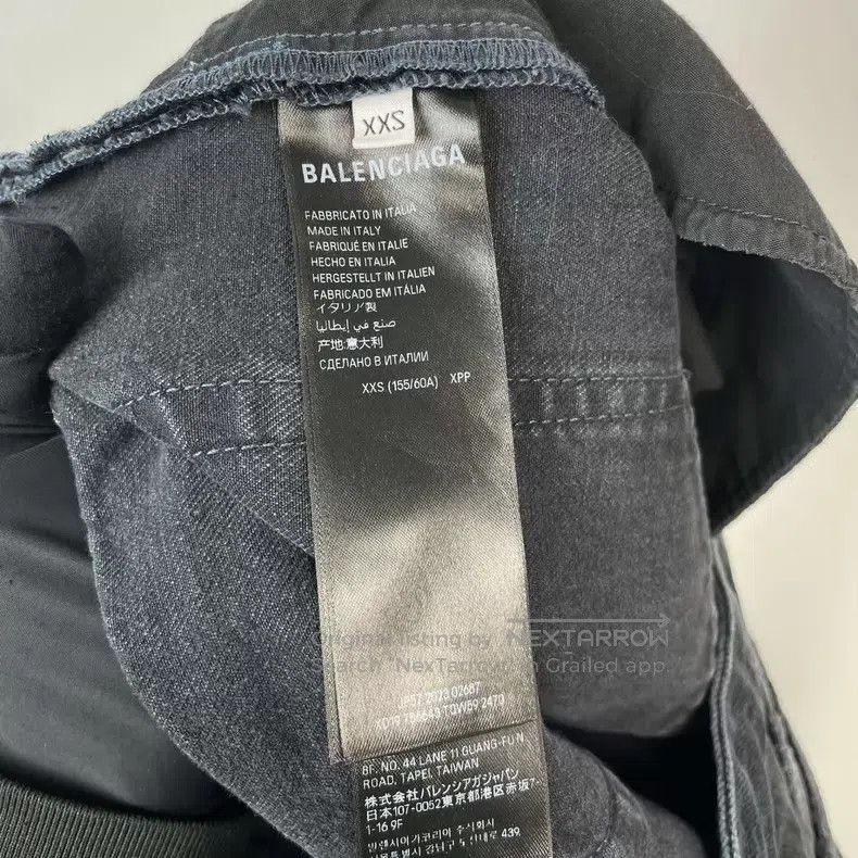 Balenciaga Balenciaga size XXS Black Denim Jeans Size US 27 - 8 Thumbnail