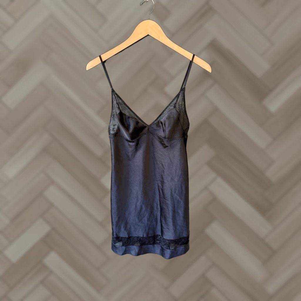 Victoria's Secret Victoria's Secret Womens Sleeveless Sleepshirt Camisole Black S Small Nightgown? Size S / US 4 / IT 40 - 1 Thumbnail