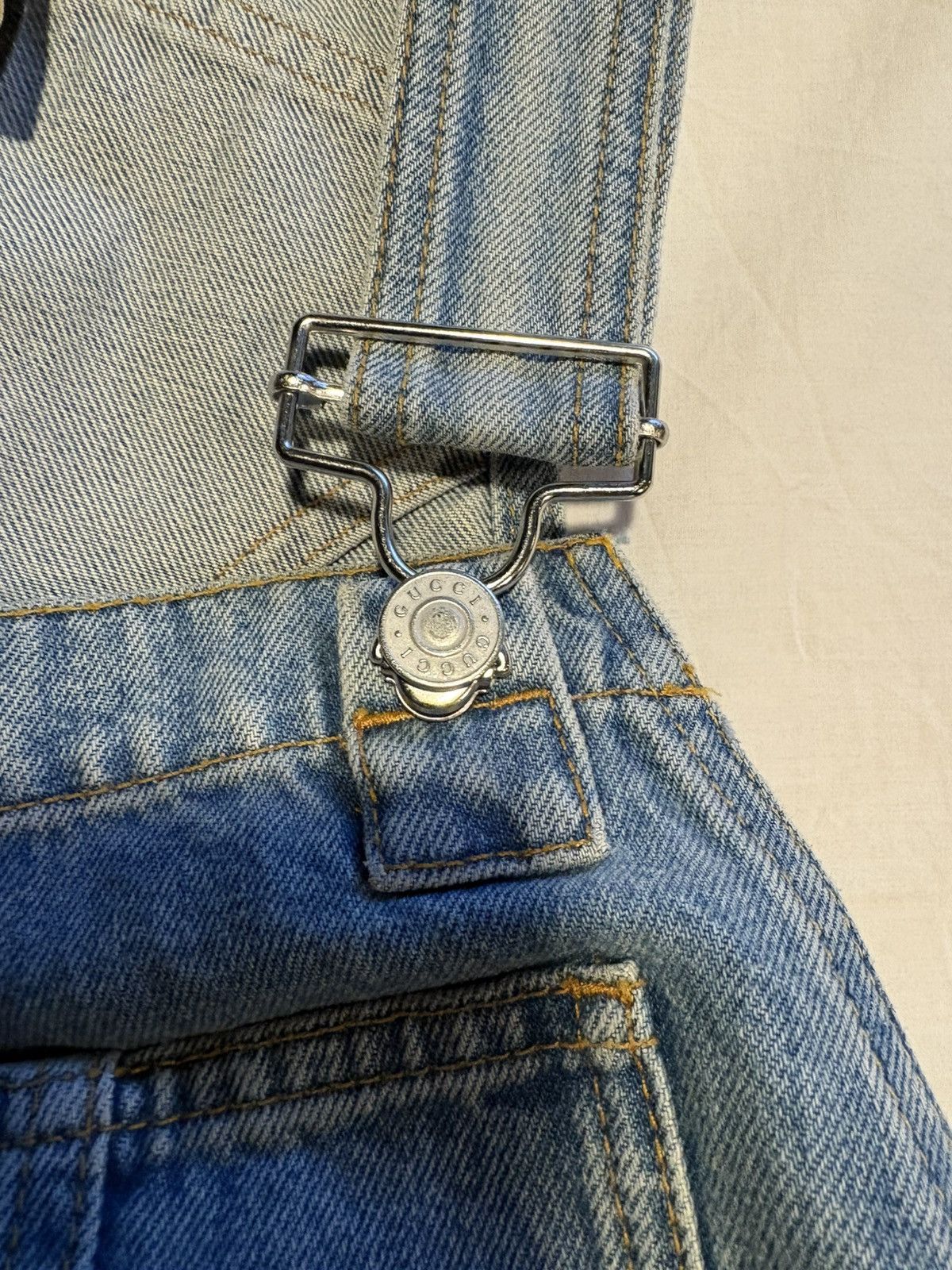 Gucci Gucci Fuori!!! Denim overalls. Size US 32 / EU 48 - 11 Thumbnail