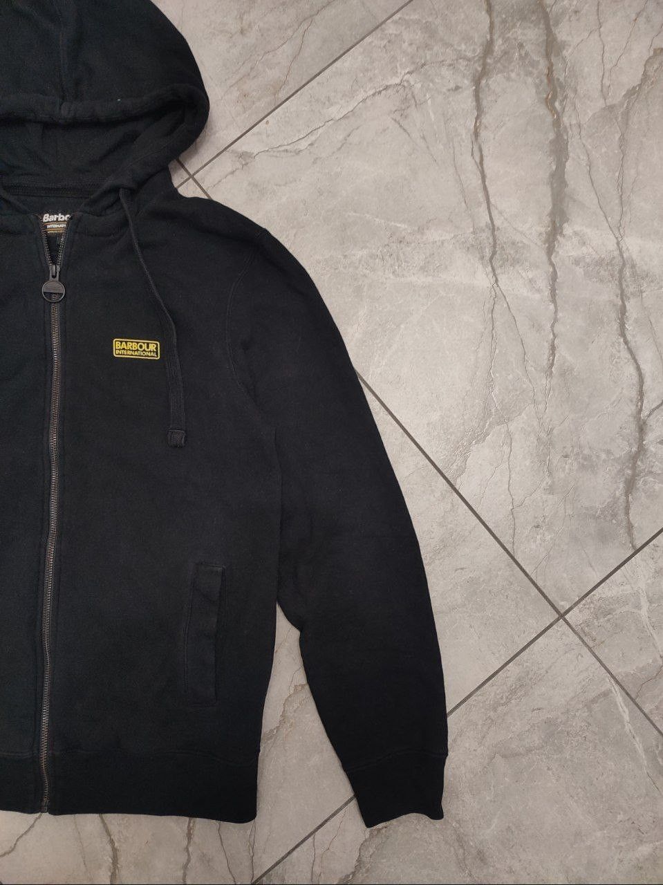 Barbour Barbour International Essential Full Zip Hoodie Black S size Size US S / EU 44-46 / 1 - 4 Thumbnail