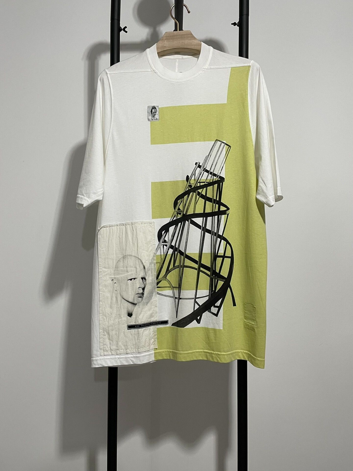 Rick Owens rick owens oversized graphic tee in xs Size XS / US 0-2 / IT 36-38 - 1 Thumbnail