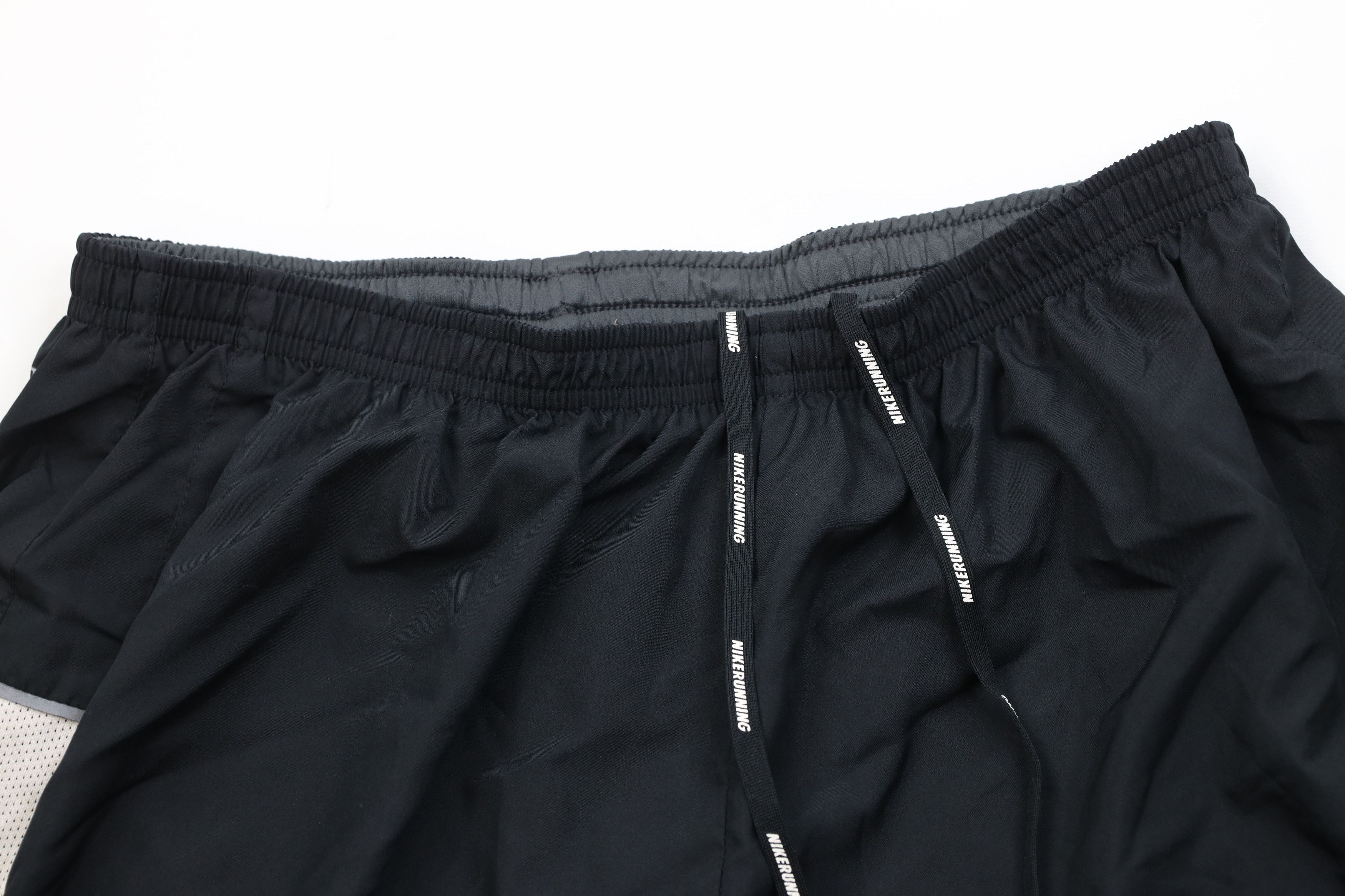 Nike Vintage Y2K Nike Mini Swoosh Reflective Lined Running Shorts Size US 36 / EU 52 - 2 Thumbnail