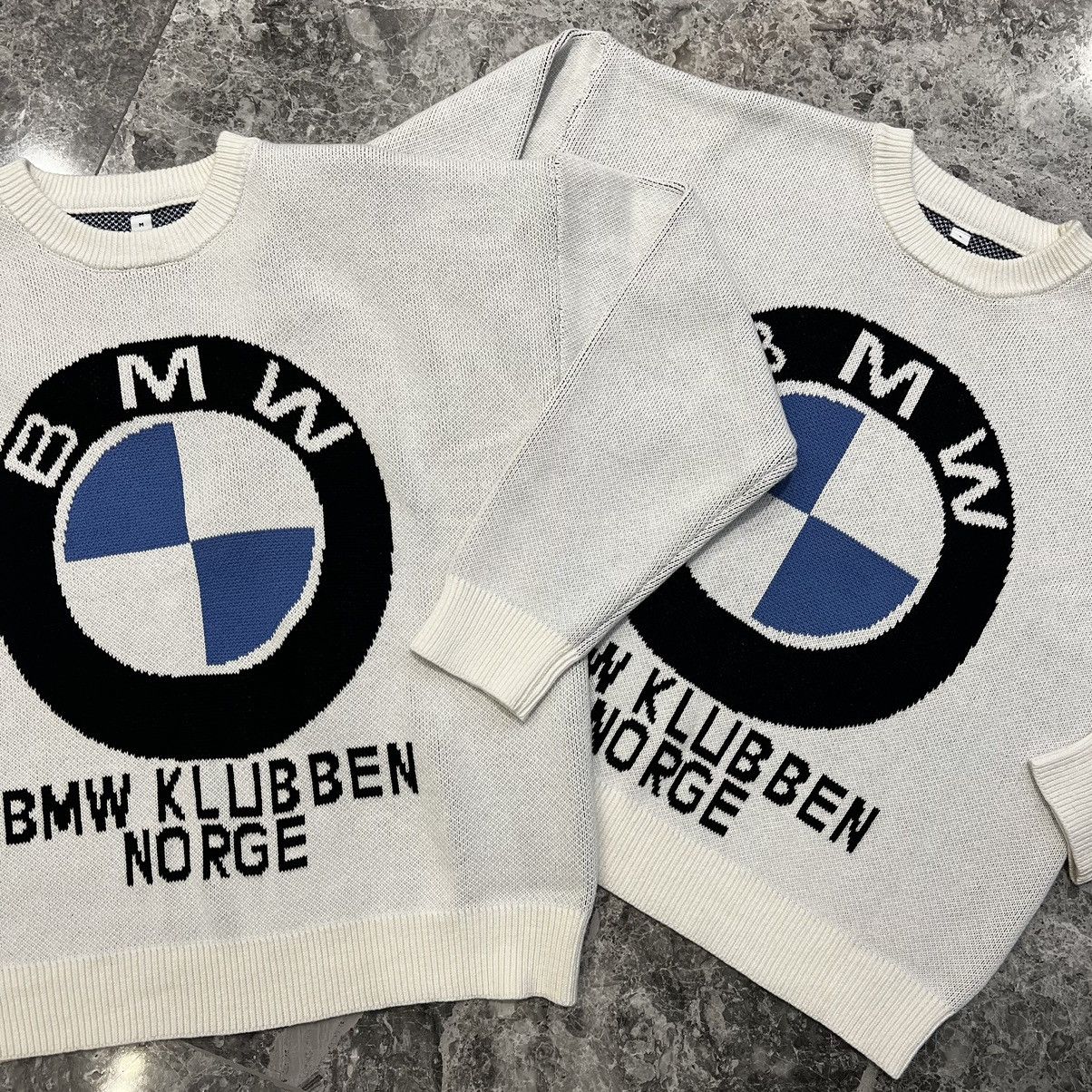 Vintage BMW Knit vintage sweater Size US M / EU 48-50 / 2 - 1 Thumbnail