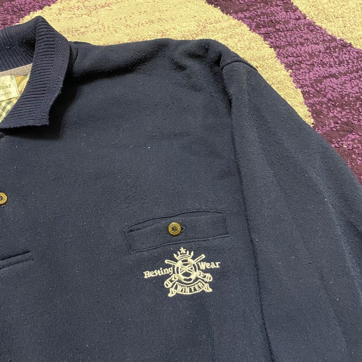 Japanese Brand × Vintage Vintage Resting Wear Button Crewneck By Tahoma Size US L / EU 52-54 / 3 - 4 Thumbnail