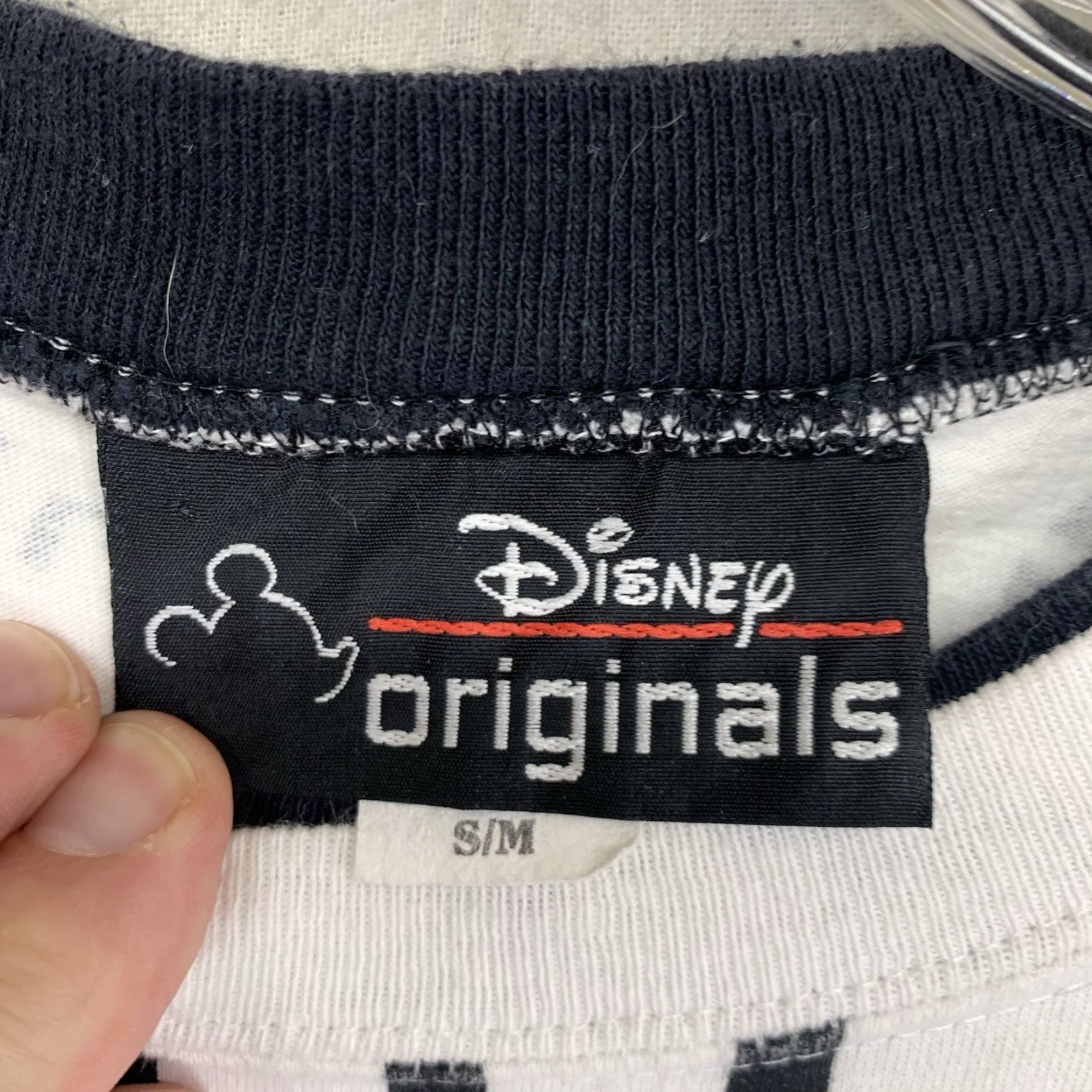 Disney VINTAGE Disney 90s Mickey Mouse T-Shirt Medium White Graphic Print Crew Neck Short Sleeve Mens Size US M / EU 48-50 / 2 - 5 Thumbnail